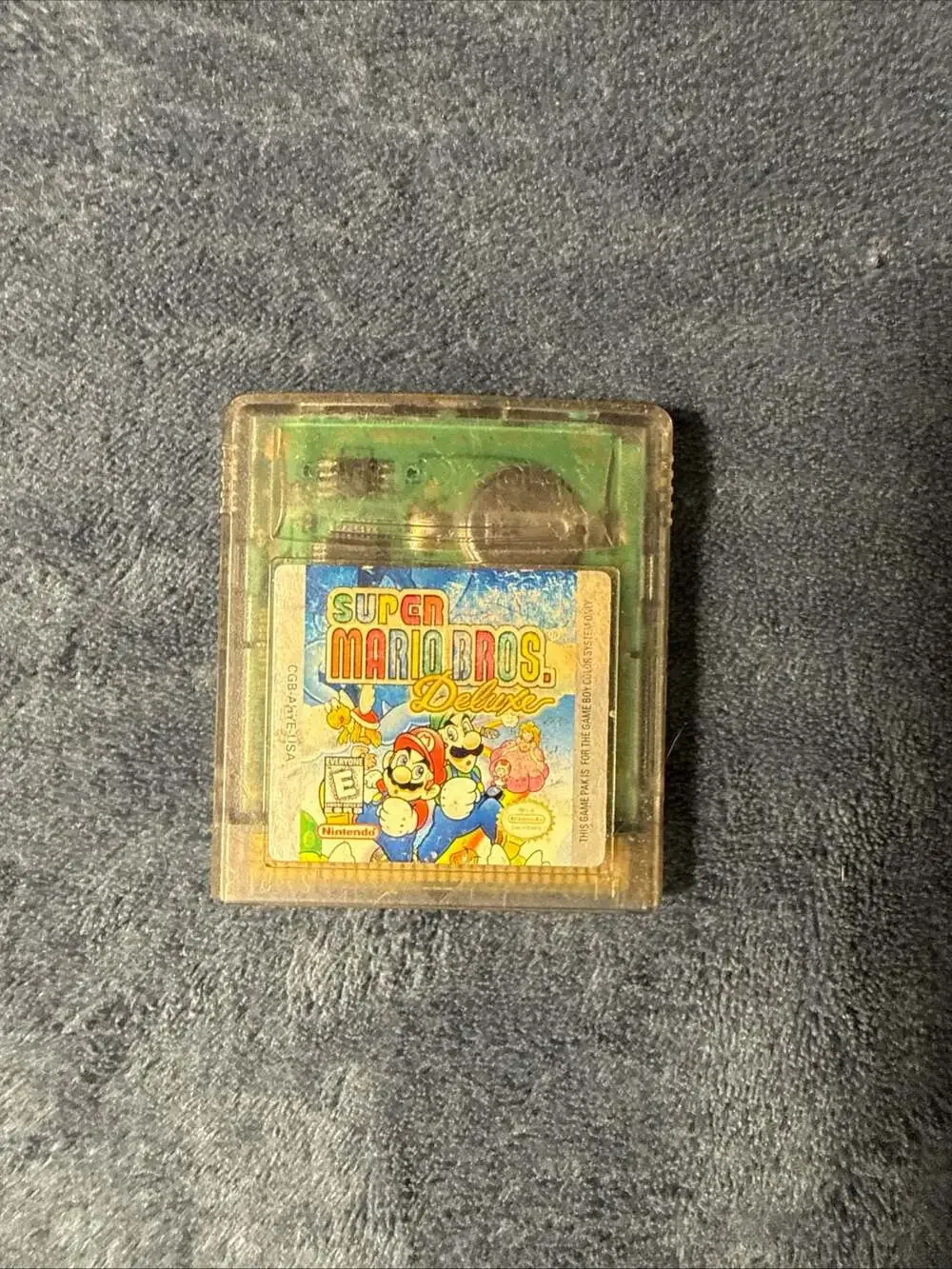 Super Mario Bros. Deluxe Nintendo Game Boy Color Game Cartridge